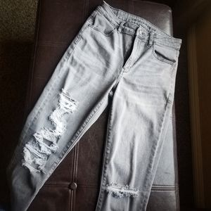 American Eagle super high-rise jeggings